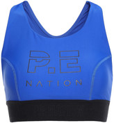 Thumbnail for your product : P.E Nation Printed Stretch Sports Bra