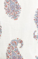 Thumbnail for your product : Lucky Brand Paisley Tie Front Cotton Top