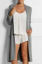 Thumbnail for your product : Eberjey Cozy Time knitted modal-blend robe