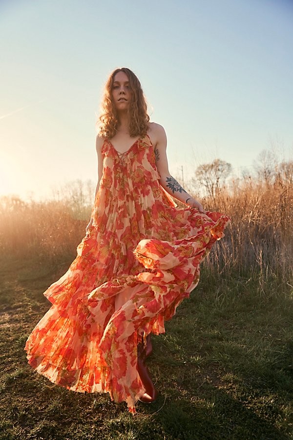 magnolia maxi dress