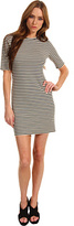 Thumbnail for your product : Tibi Elsa Stripe Short Sleeve Dress