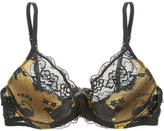 Thumbnail for your product : Elle Macpherson Intimates Oasis jacquard and lace underwired bra