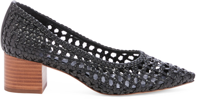 womens black pumps size 5