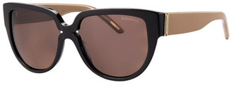 Nina Ricci Women's Black Acetate Sunglasses