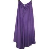 Thumbnail for your product : Eres Purple Cotton Skirt