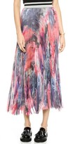 Thumbnail for your product : MSGM Chiffon Pleated Skirt