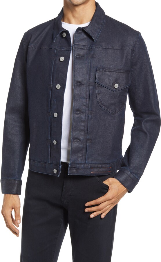 Kato Four Way Stretch Denim Jacket ShopStyle