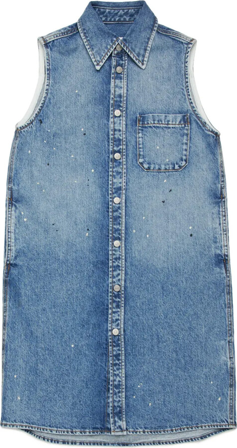 MM6 MAISON MARGIELA Kids Denim Dress