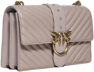 Pinko Love Classic Icon Quilted Leather Bag