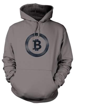 Geeky hoodies by Something Geeky Distressed Bitcoin Hoodie - Geek Hoodie - Large (48" Chest)