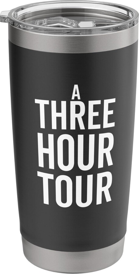 A Three Hour Tour Inspired Travel Adventure Stainless Steel Insulated Tumbler