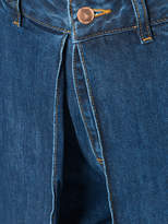 Thumbnail for your product : Aalto wide leg jeans with folded detail