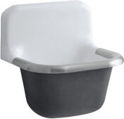 Kohler Bannon 22.25" L x 18.25" W Service Kitchen Sink with Rim Guard