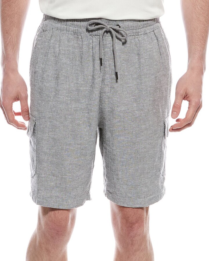 Mr.Swim Mr. Swim Linen-Blend Short