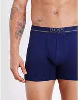 Thumbnail for your product : HUGO BOSS Logo stretch-cotton trunks