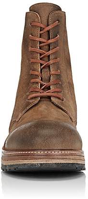 Marsèll MEN'S LEATHER LACE-UP BOOTS - BROWN SIZE 9 M