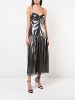 Thumbnail for your product : Mason by Michelle Mason Metallic Midi Dress