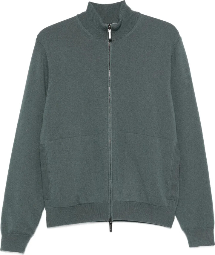 Drumohr Zip-Up Cardigan
