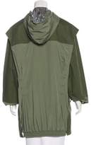 Thumbnail for your product : Paco Rabanne Paneled Hooded Parka