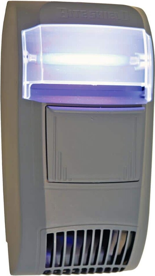 Bite Shield Electronic Wall Mount Flying Insect Trap, UV Light and Optional Octenol Lure, AC-Powered
