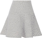 Thumbnail for your product : Tibi Rime leopard-jacquard mini skirt