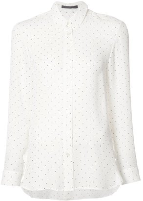 Jenni Kayne crepe polka dot shirt - women - Silk - L