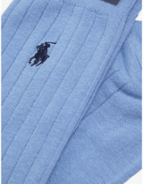 Thumbnail for your product : Polo Ralph Lauren Logo Egyptian cotton socks