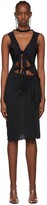 Thumbnail for your product : Anna Sui SSENSE Exclusive Black Lisa Mini Dress