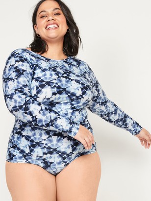 plus size long sleeve bikini top