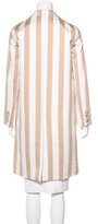 Thumbnail for your product : Marc Jacobs Striped Chesterfield Coat