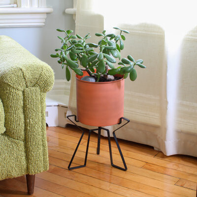 Wade Logan Florence Galvanized Steel Pot Planter