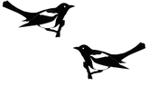 Thumbnail for your product : Tatty Devine Magpie Stud Earrings