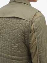 Thumbnail for your product : Craig Green Quilted-panel Belted Ripstop Jacket - Green