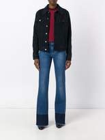 Thumbnail for your product : RED Valentino frayed bootcut jeans