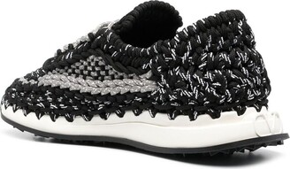 Valentino Garavani Crochet Low-Top Sneakers