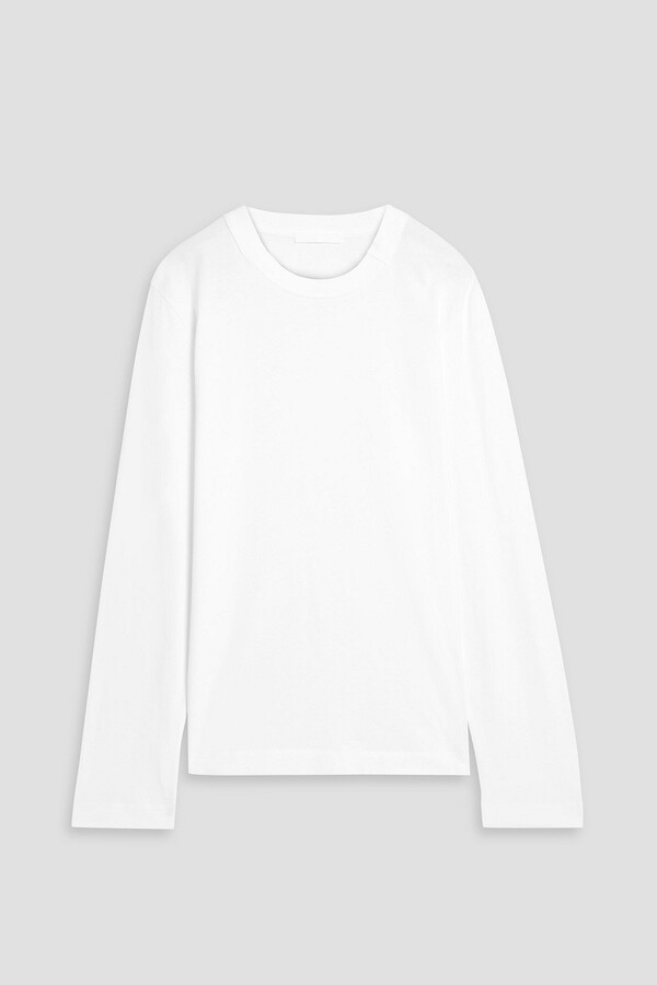 Helmut Lang Cotton-jersey top