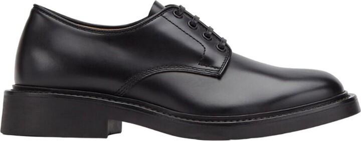 Bottega Veneta Level Lace-Up Leather Derby