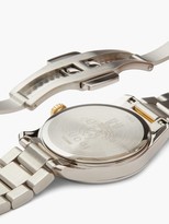 Thumbnail for your product : Gucci G-timeless Mystic Cat Diamond Watch - Silver