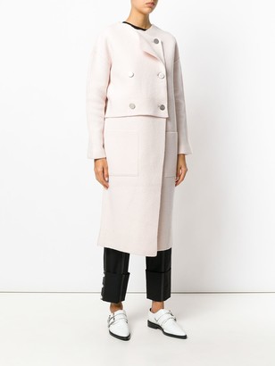 Proenza Schouler Oversized Buttoned-Up Coat