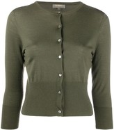 Thumbnail for your product : N.Peal Cropped Cashmere Cardigan
