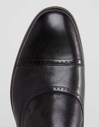 Aldo Ales Brogue Monk Shoes In Black