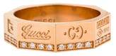 Thumbnail for your product : Gucci 18K Diamond Otto Band