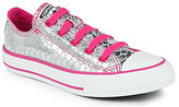 Thumbnail for your product : Converse Slip-on croc-print trainers 6-11 years