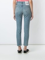 Thumbnail for your product : Armani Exchange High-Rise Cropped Jeans