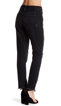 Lovers + Friends Logan High Rise Tapered Leg Jeans