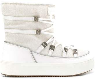 Chiara Ferragni lace-up moon boots