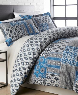 SouthShore Fine Linens Global Patchwork Down Alternative Comforter Set