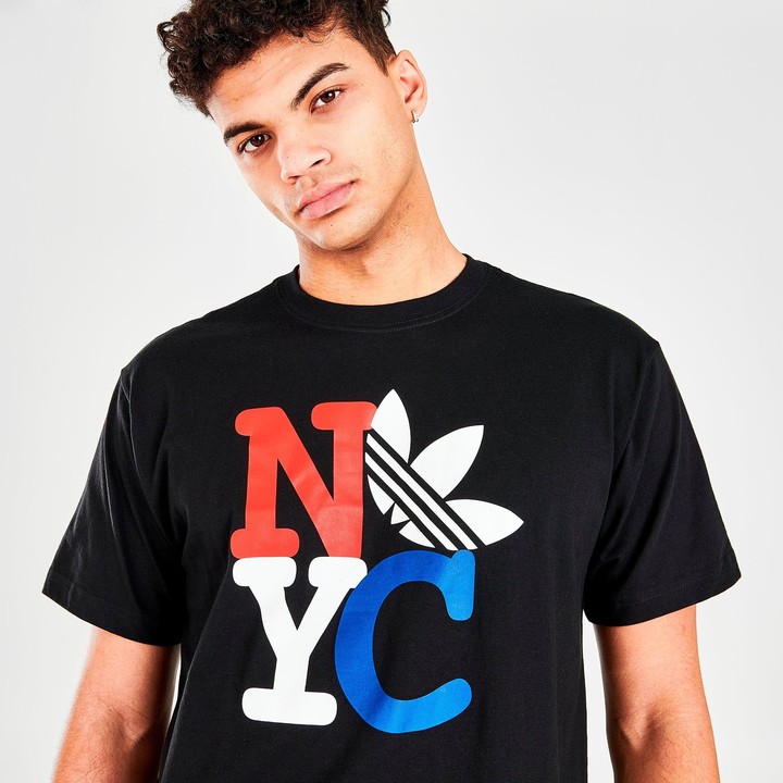 adidas Men's NYC Trefoil T-Shirt - ShopStyle