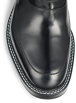 Thumbnail for your product : Jil Sander Polished Leather Lace-Up Ankle Boots