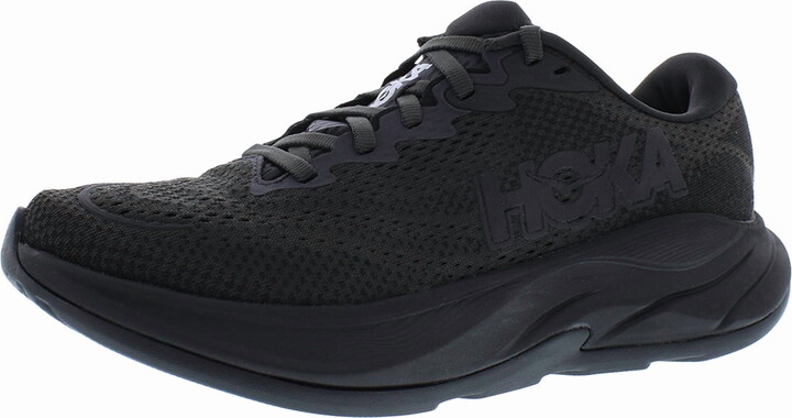 Hoka Women's Rincon 4 Sneaker, Black/Black, 7